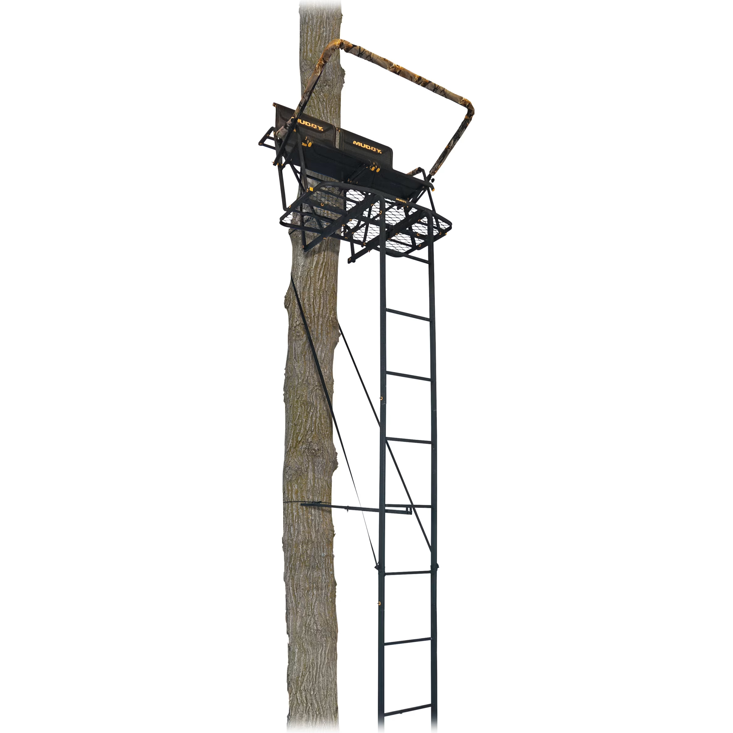 Muddy The Rebel 2.5 TwoPerson Ladder Stand Cabela's